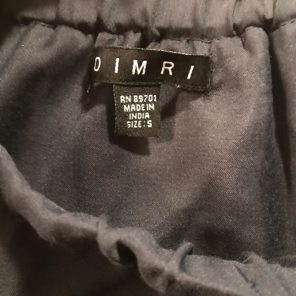 π5/$25π 7/18 ππHPππNWT Navy Swing Skirt - Picture 4 of 5